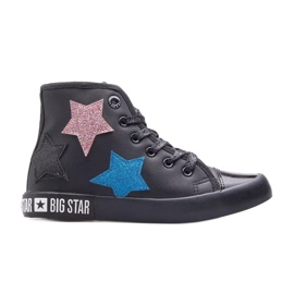 Baskets pour enfants Big Star II374028 noir