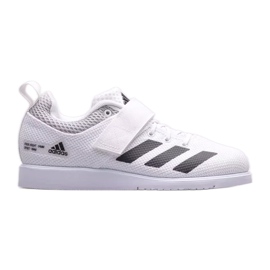 Chaussures d'haltérophilie adidas Powerlift 5 GY8919 blanche Chaussures d'haltérophilie adidas Powerlift 5 GY8919 blanche
