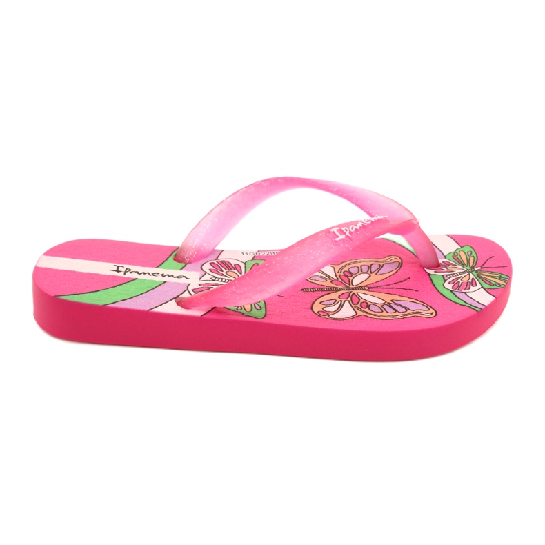 Flip -flops avec une fille ipanema 83348 AI747 Gliter rose