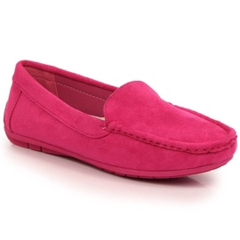 Chaussures Vinceza mocassins en daim W EVE259G rose