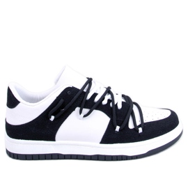 BM Baskets Panda Hart BLANC/NOIR
