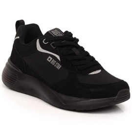 Chaussures de sport pour hommes Big Star LL174236 noires le noir