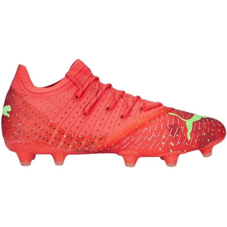 Chaussures de football Puma Future 1.4 Fg Ag M 106989 03 orange oranges et rouges Chaussures de football Puma Future 1.4 Fg Ag M 106989 03 orange oranges et rouges