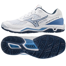 Chaussures de handball Mizuno Wave Phantom 3 M X1GA226022 blanc blanc