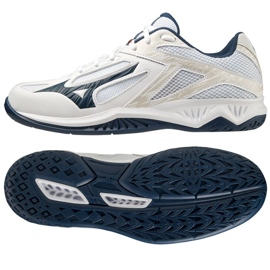 Mizuno Thunder Blade 3 M V1GA217022 chaussures de volley-ball blanc blanc