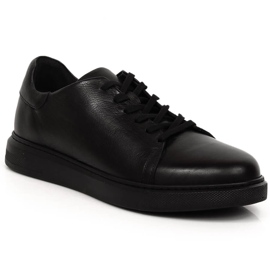 Chaussures de sport homme cuir noir T.Sokolski W22-472