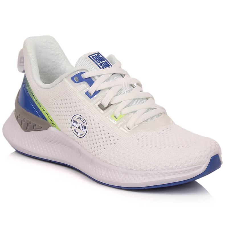 Chaussures de sport homme baskets blanches Big Star LL174102