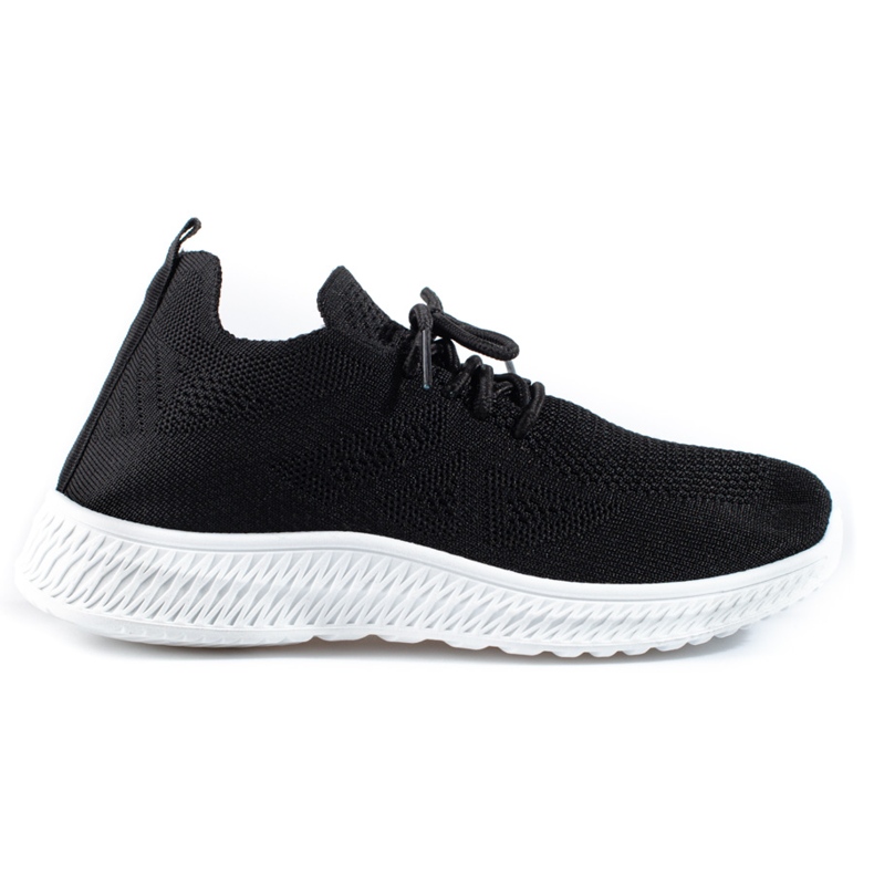 Chaussures de sport en textile noir Shelovet