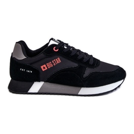 Système de mousse à mémoire de forme pour homme Big Star Chaussures de sport LL174158 Noir le noir Système de mousse à mémoire de forme pour homme Big Star Chaussures de sport LL174158 Noir le noir