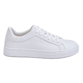 Chaussures de sport Big Star en mousse à mémoire de forme pour hommes LL174193 Blanc