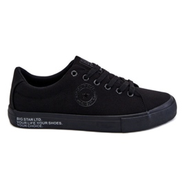 Baskets Basses Textile Homme Big Star LL174078 Noir