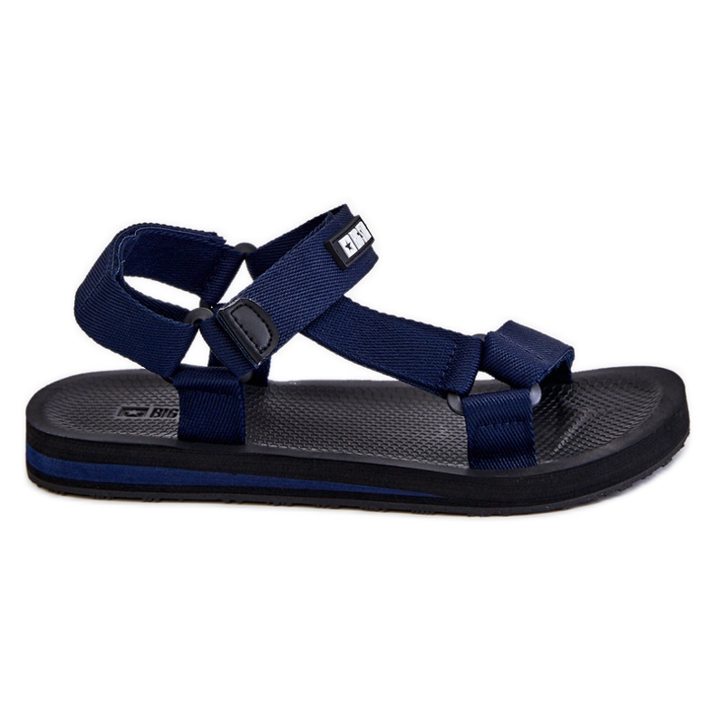 Sandales Velcro Homme Big Star DD174718 Bleu Marine