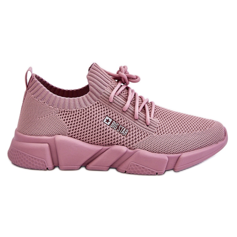 Baskets Légères Femme Memory Foam System Big Star JJ274266 Rose