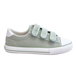 Baskets Classiques En Tissu Velcro Big Star LL274A202 Vert