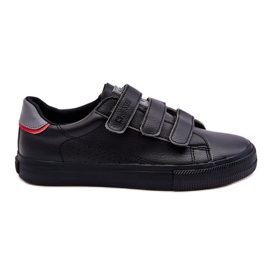 Baskets Velcro Homme Big Star LL174633 Noir