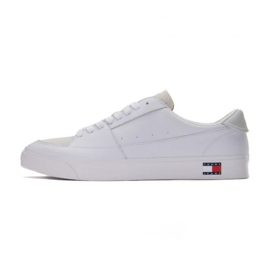 Chaussures Tommy Hilfiger Vulcanized Ess M EM0EM01106 Ybr blanc