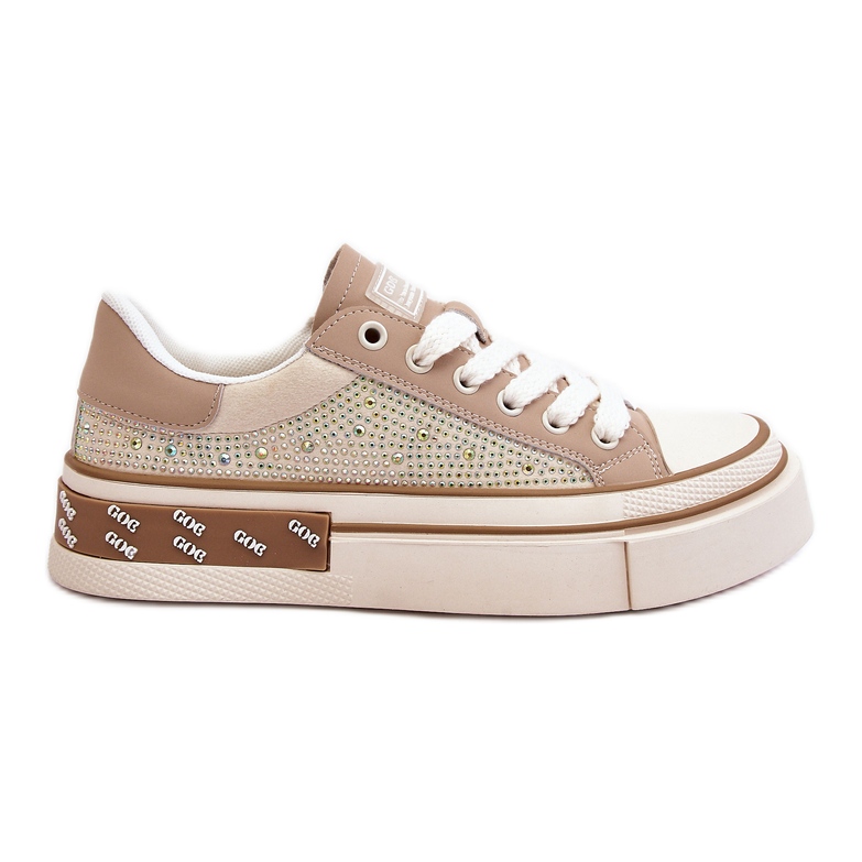 Baskets Femme Avec Jets GOE LL2N4055 Beige