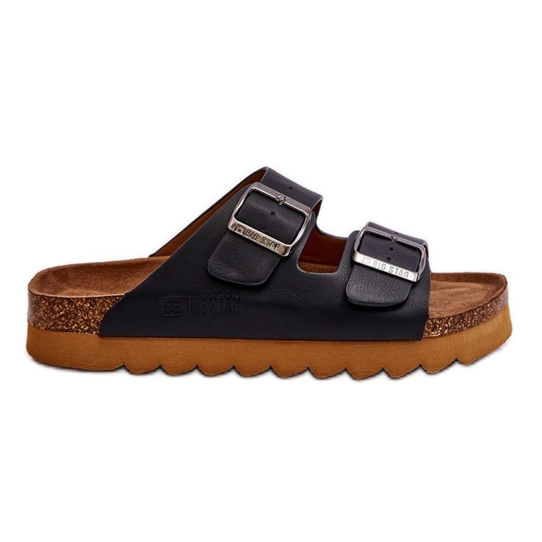 Chaussons Femme Classique Big Star LL274477 Noir le noir