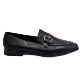 PG1 Mocassins classiques pour femmes avec embellissement Jamie noir le noir