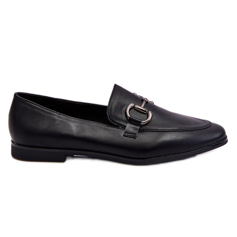 PG1 Mocassins classiques pour femmes avec embellissement Jamie noir le noir