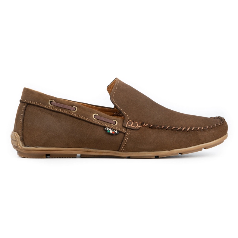 Olivier Mocassins cuir homme 085KNT marron brun
