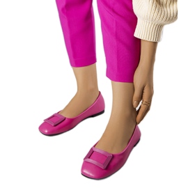 Ballerines roses à boucle Sheller