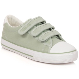 Baskets femme velcro vert Big Star LL274A202 Baskets femme velcro vert Big Star LL274A202