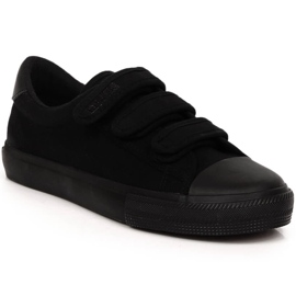 Baskets noires à scratch Big Star LL274A204 le noir