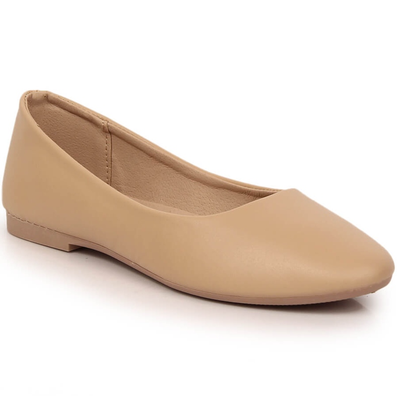 Ballerines eVento 1029 beiges pour femmes