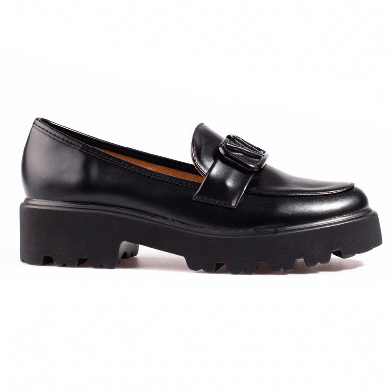 Chaussures pour femmes Vinceza en cuir écologique noir le noir