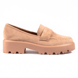 Chaussures femme Vinceza en daim beiges Chaussures femme Vinceza en daim beiges