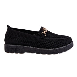 Baskets à enfiler pour femmes avec ornements Noir Alena le noir
