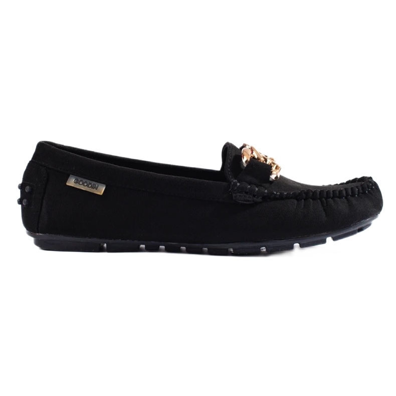 Mocassins classiques pour femmes Shelovet noir le noir