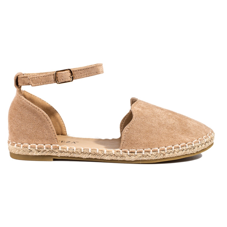 Espadrilles femme Vinceza à boucle beige