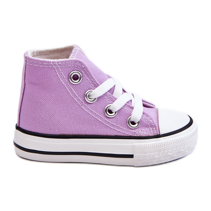 Baskets Hautes Enfant Violet Filemon