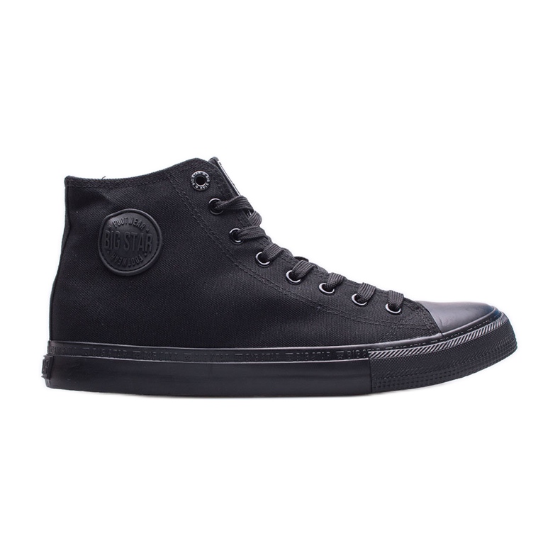 Baskets pour hommes Big Star FF174550 le noir