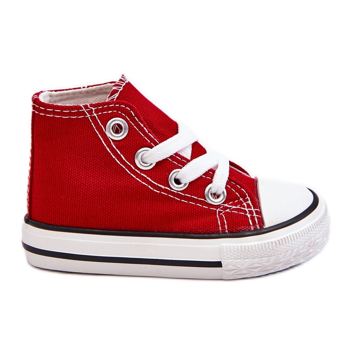 Baskets Montantes Enfant Rouge Filemon