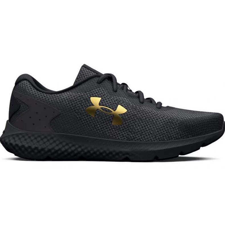 Chaussures Under Armour Charged Rouge 3 Knit M 3026140 002 le noir
