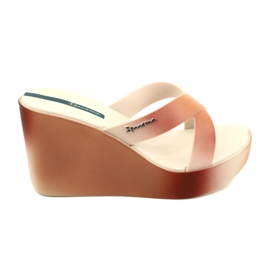 Chaussons compensés Ipanema 83423 Colore Fem AI973 Beige/Marron