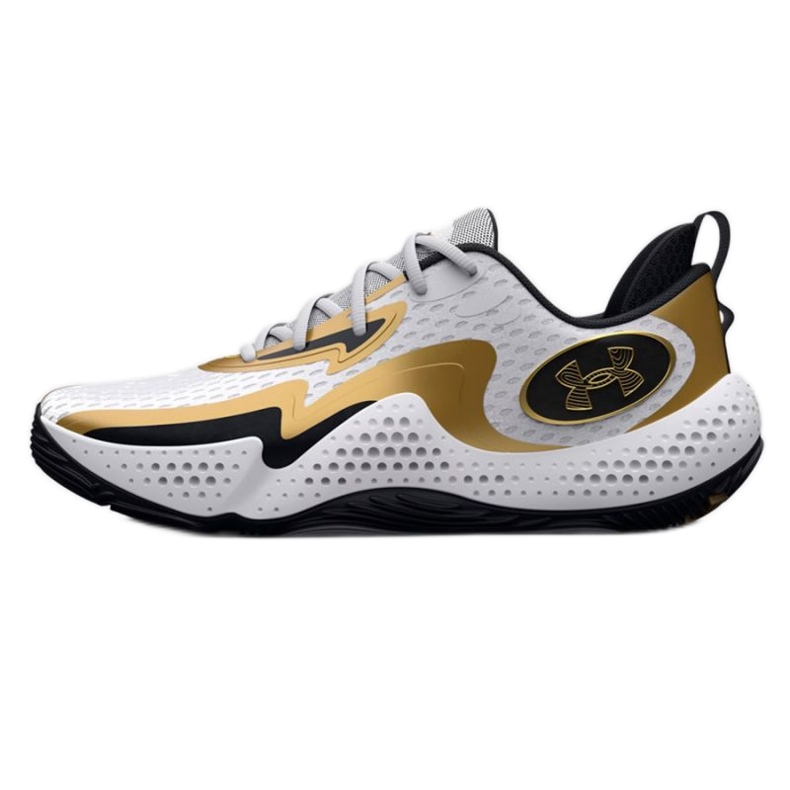 Chaussures de basket-ball Under Armour Spawn 5 3026285 101 blanche blanche Chaussures de basket-ball Under Armour Spawn 5 3026285 101 blanche blanche