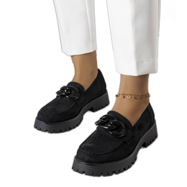 Seigneurs noirs ornés d'une chaîne Arpin le noir