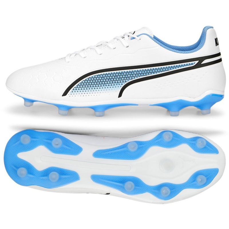 Puma king blanche on sale