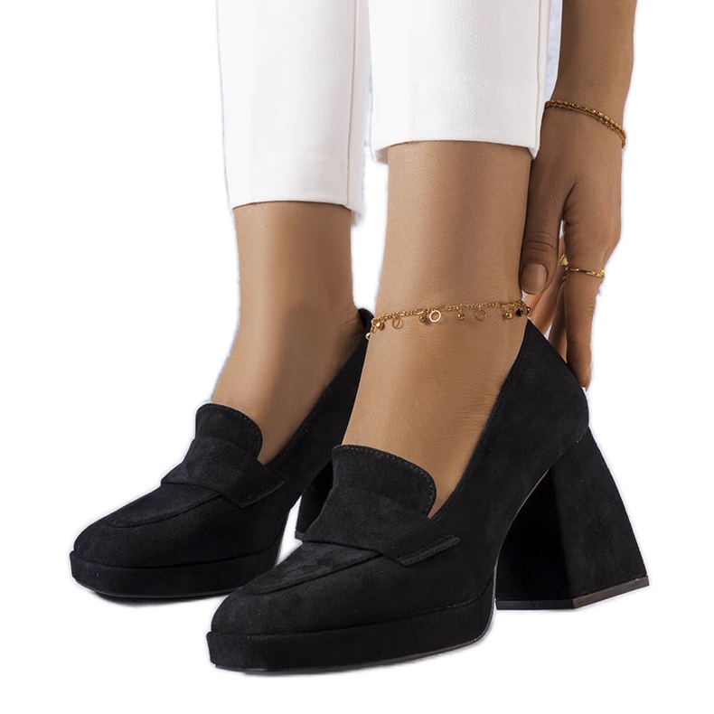 Vinceza Talons hauts noirs de Vincez le noir Vinceza Talons hauts noirs de Vincez le noir