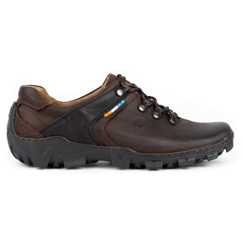 Olivier Chaussures trekking cuir homme 214GT marron brun Olivier Chaussures trekking cuir homme 214GT marron brun