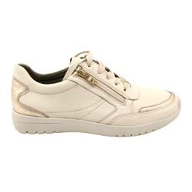 CAPRICE 9-23765-20 165 baskets chaussures de sport beiges