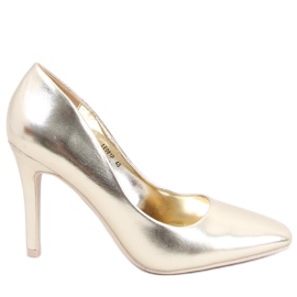 BM Escarpins femme Karen L. GOLD d'or BM Escarpins femme Karen L. GOLD d'or