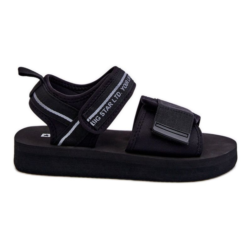 Sandales Velcro Femme Big Star LL274784 Noir le noir