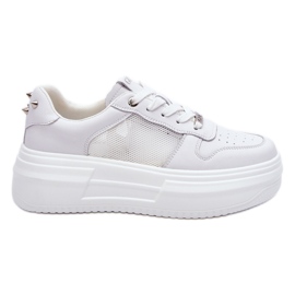 Chaussures de sport classiques pour femmes GOE LL2N4060 Blanc blanche