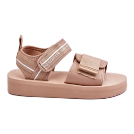 Sandales Velcro Femme Big Star LL274787 Beige