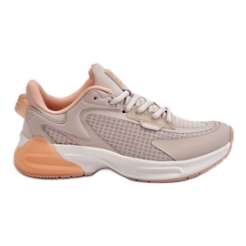 Chaussures de sport confortables avec système de mousse à mémoire de forme Big Star LL274336 Beige